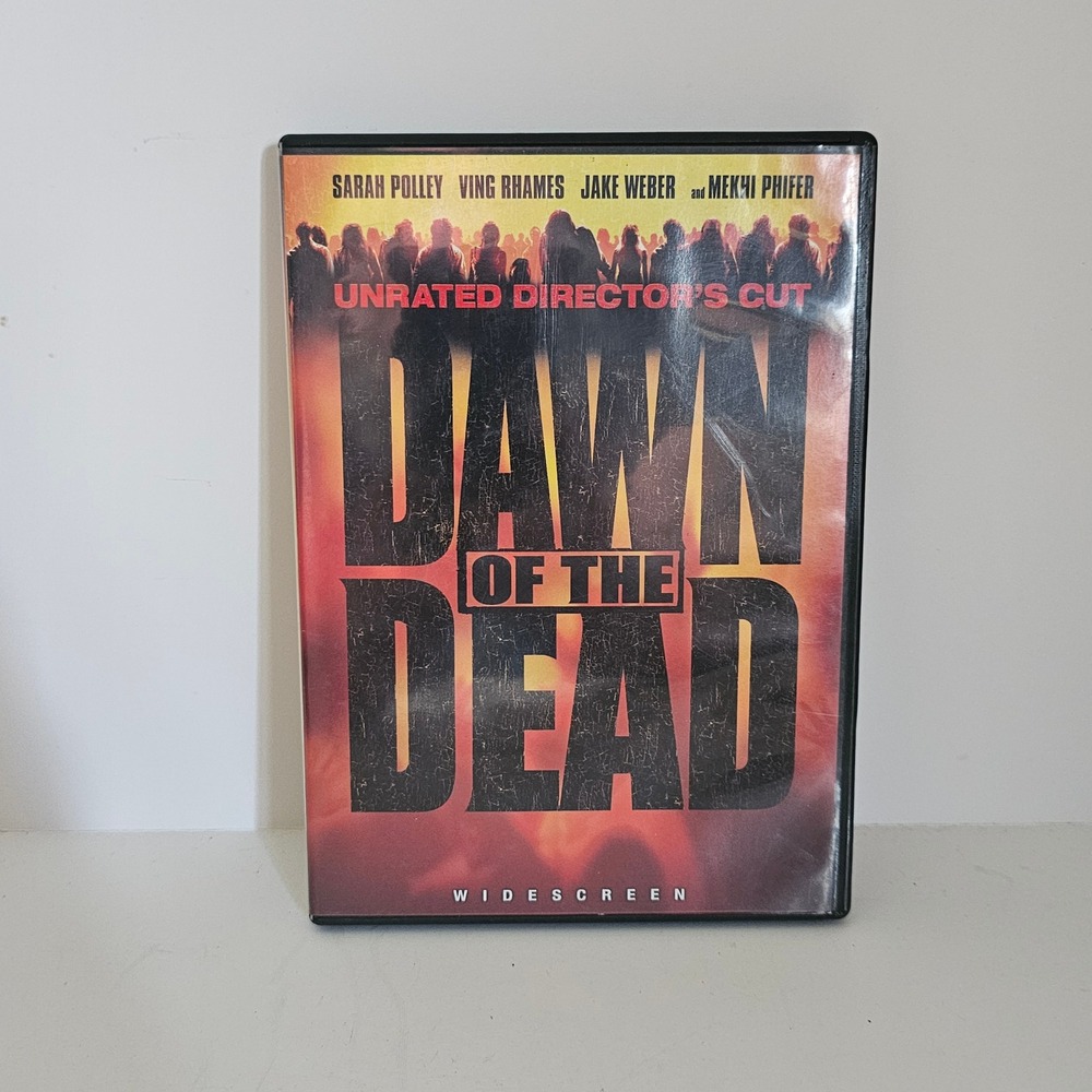 Dawn of the Dead DVD 2004 Unrated Directors Cut Widescreen Zack Snyder Horror